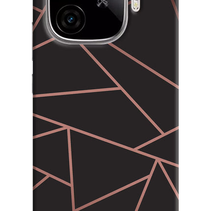 Geometric Pattern iQOO Neo 10R 5G Hard Case Back Cover by Casekaro