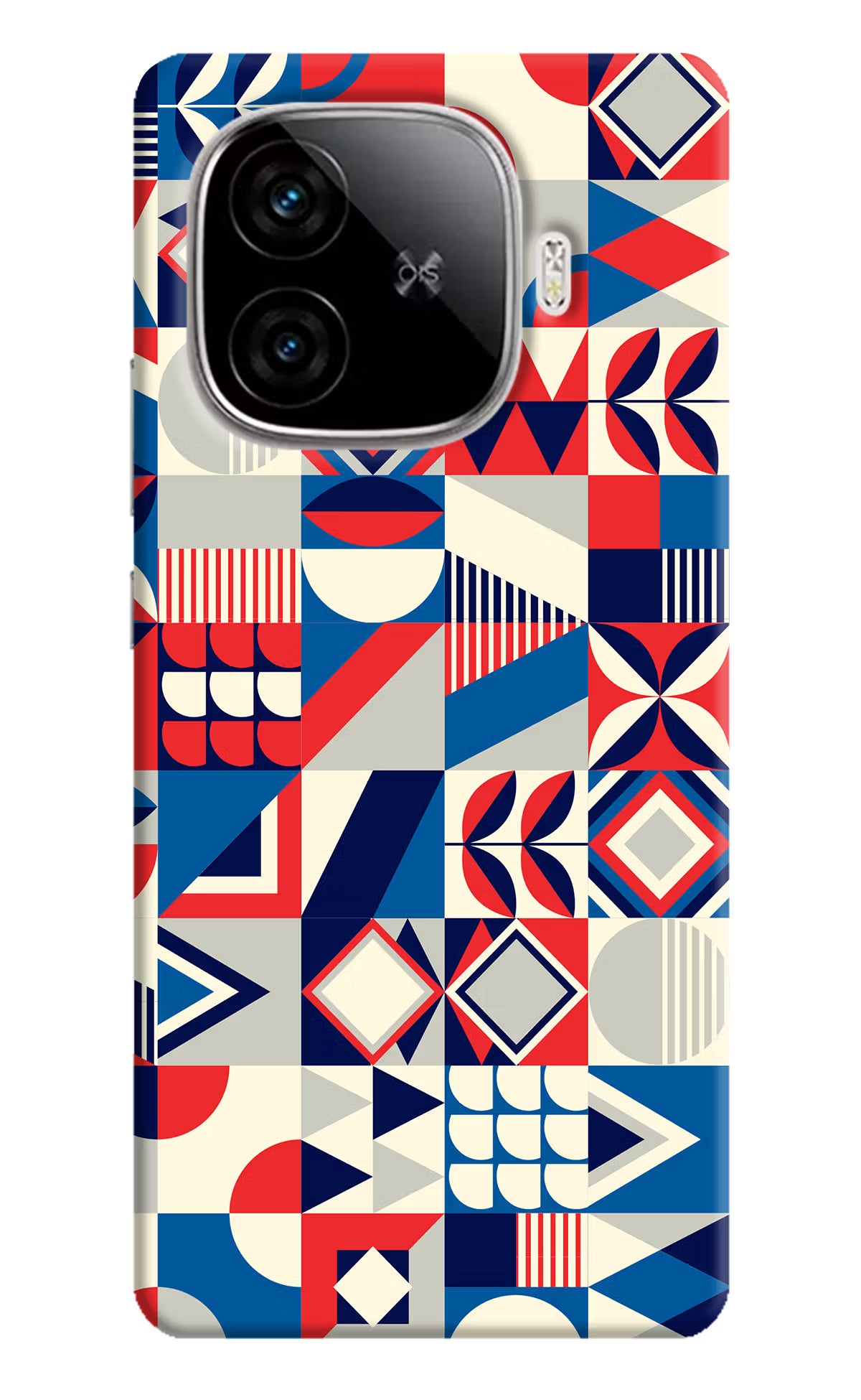 Colorful Pattern iQOO Neo 10R 5G Hard Case Back Cover by Casekaro
