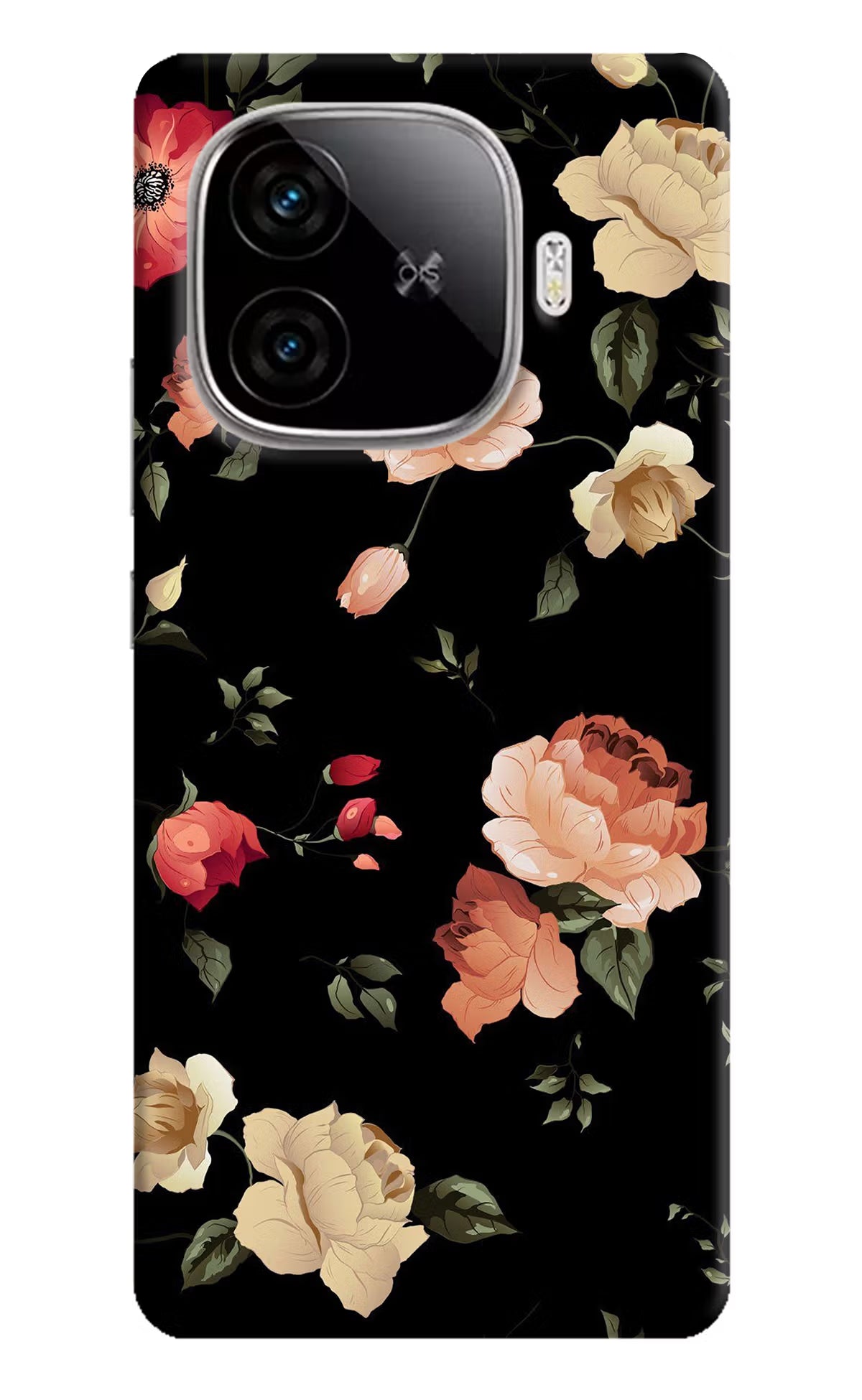 Flowers iQOO Neo 10R 5G Hard Case Back Cover by Casekaro