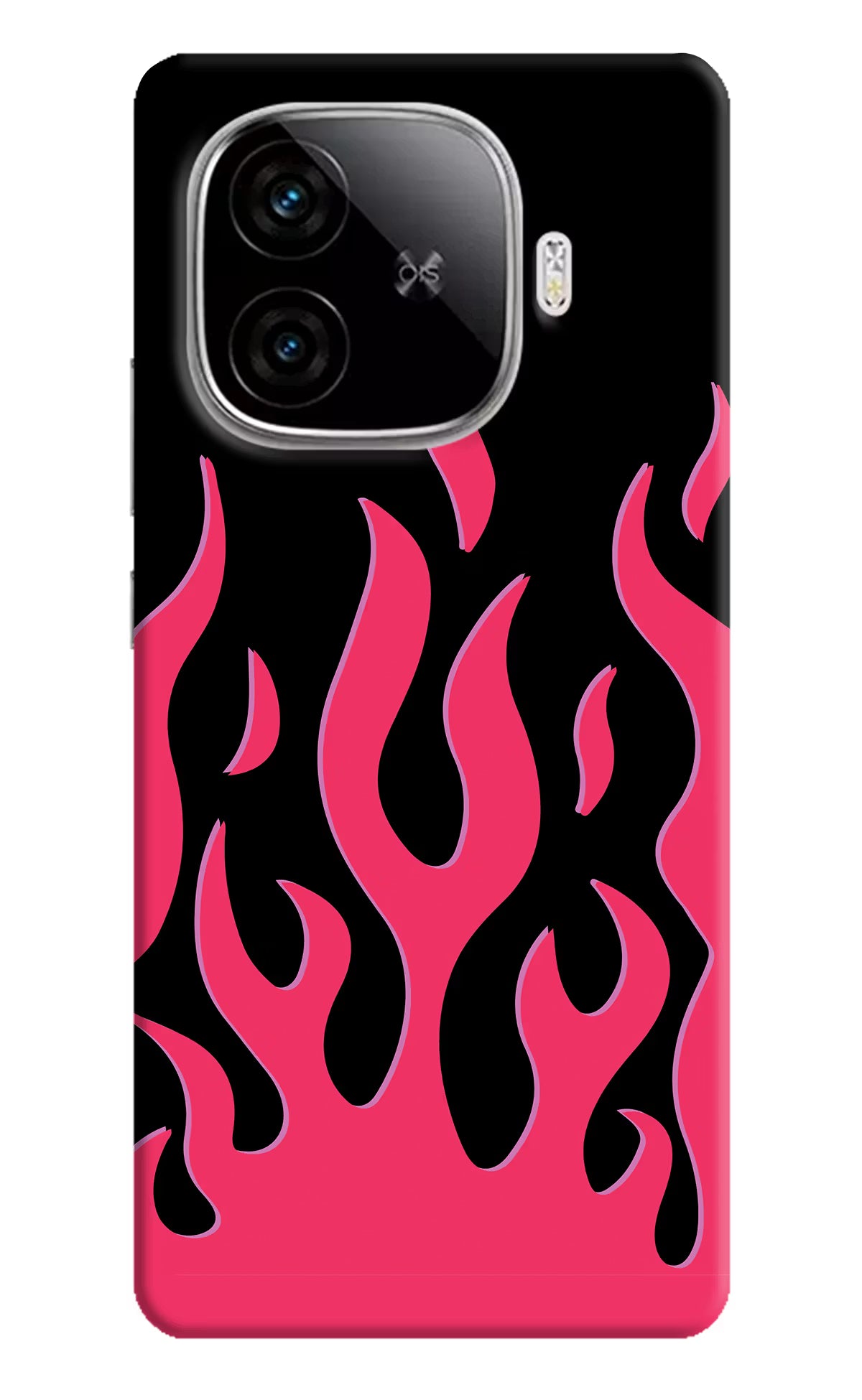 Fire Flames iQOO Neo 10R 5G Hard Case Back Cover by Casekaro