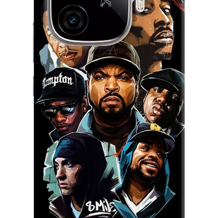 Rappers iQOO Neo 10R 5G Hard Case Back Cover by Casekaro