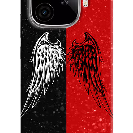 Wings iQOO Neo 10R 5G Hard Case Back Cover by Casekaro