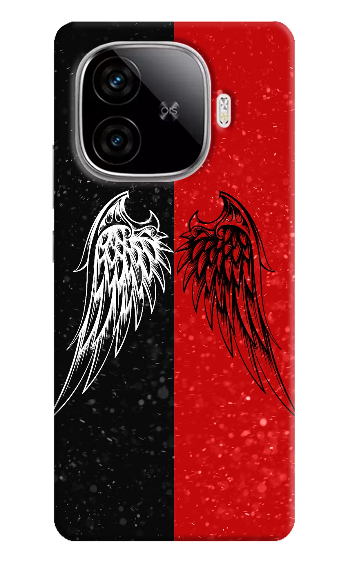 Wings iQOO Neo 10R 5G Hard Case Back Cover by Casekaro