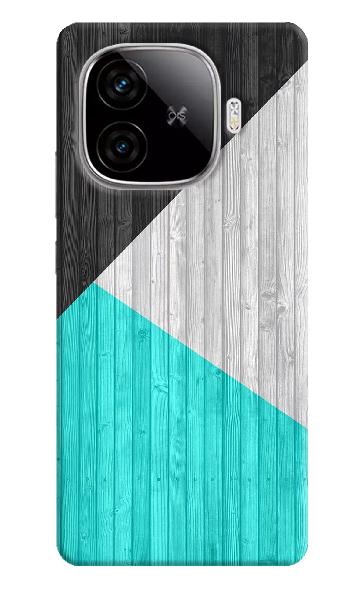 Wooden Abstract iQOO Neo 10R 5G Hard Case Back Cover by Casekaro