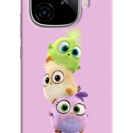 Cute Little Birds iQOO Neo 10R 5G Hard Case Back Cover by Casekaro