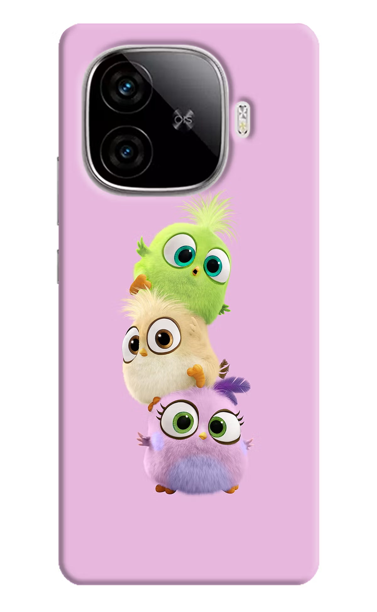 Cute Little Birds iQOO Neo 10R 5G Hard Case Back Cover by Casekaro