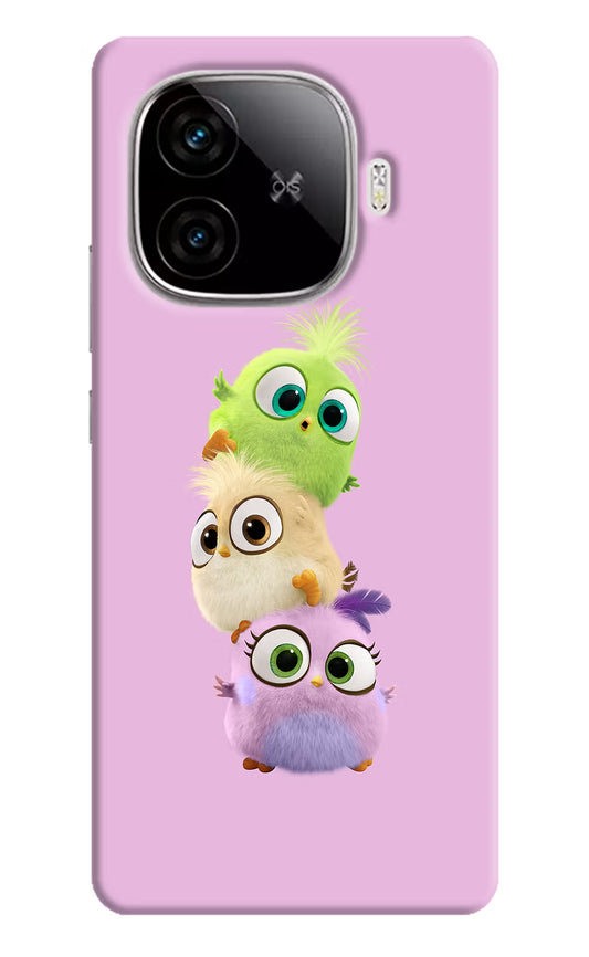 Cute Little Birds iQOO Neo 10R 5G Hard Case Back Cover by Casekaro
