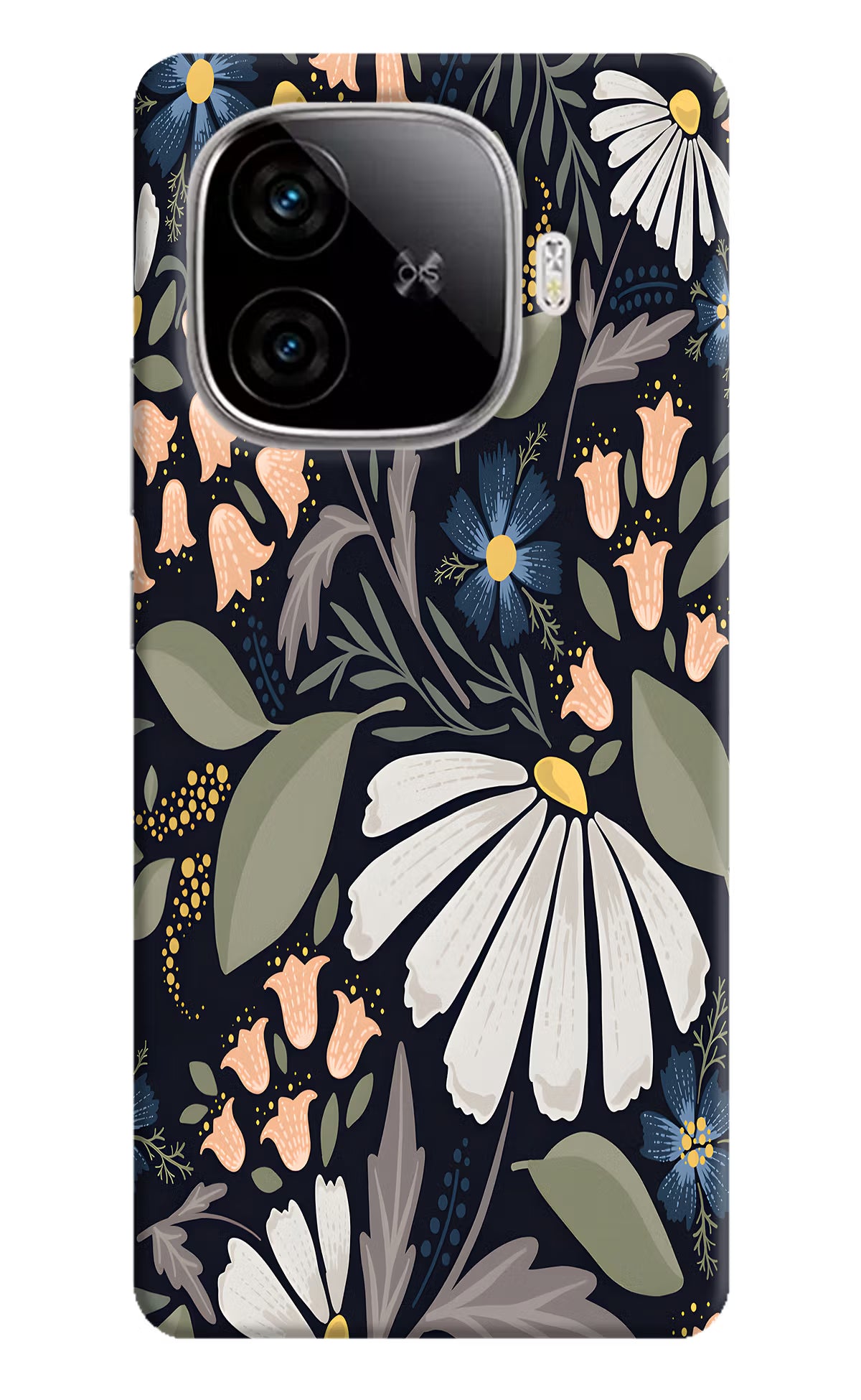 Flowers Art iQOO Neo 10R 5G Hard Case Back Cover by Casekaro