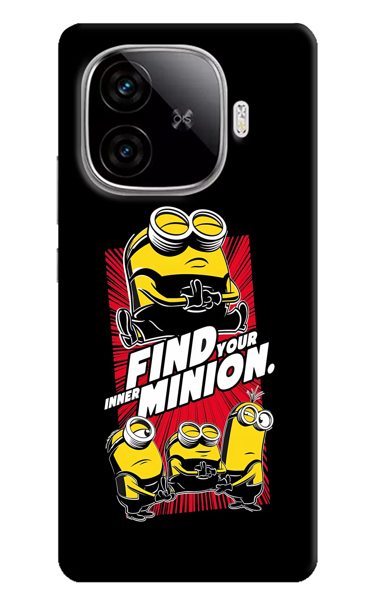 Find your inner Minion iQOO Neo 10R 5G Hard Case Back Cover by Casekaro