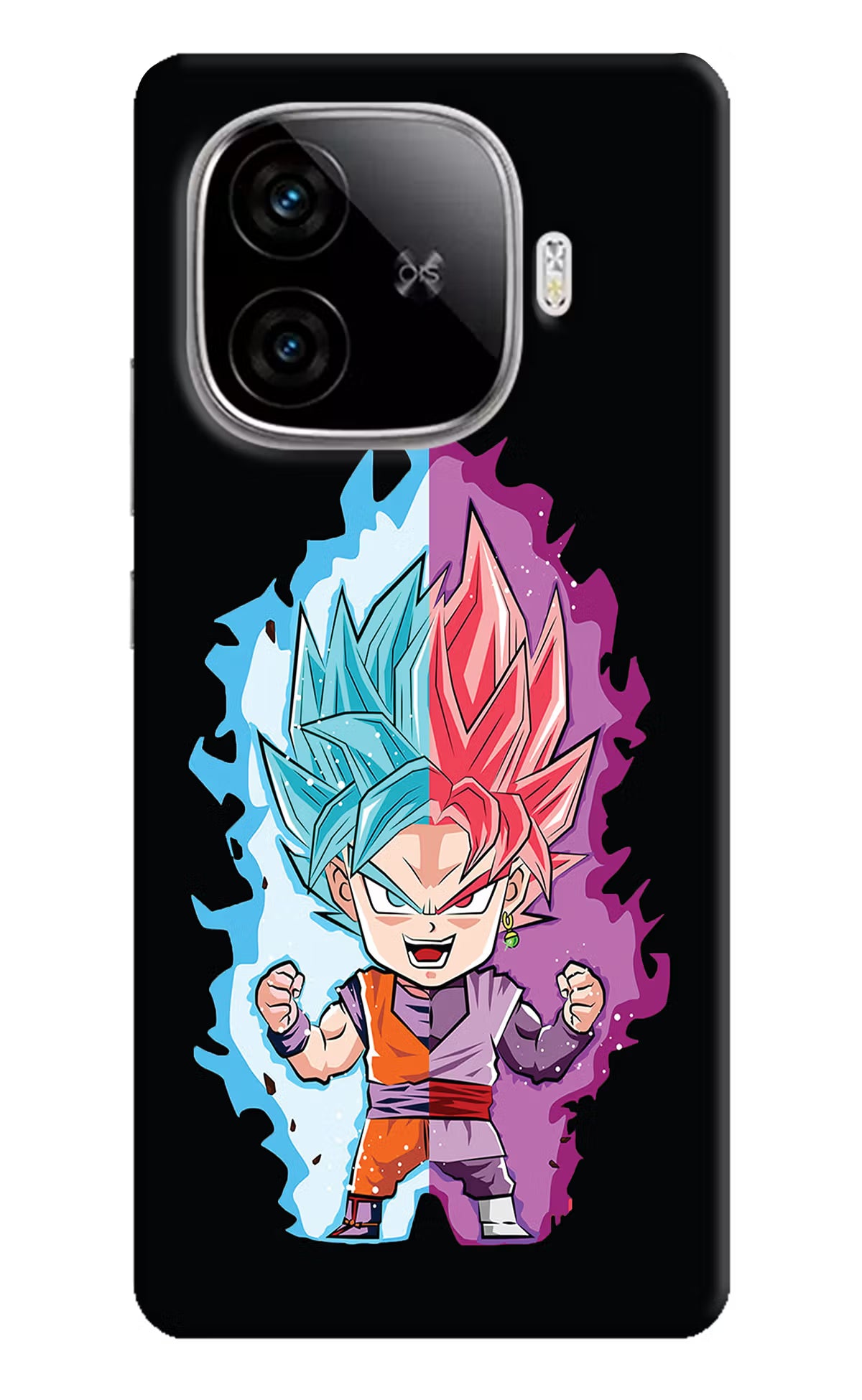 Chota Goku iQOO Neo 10R 5G Hard Case Back Cover by Casekaro