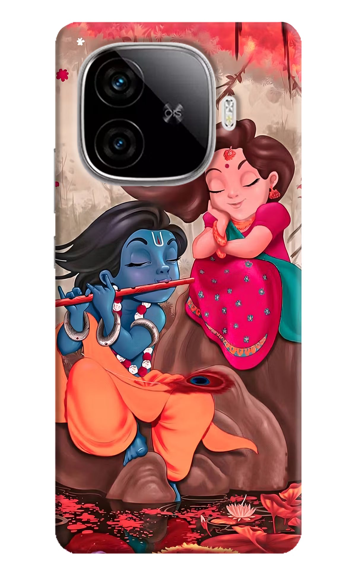 Radhe Krishna iQOO Neo 10R 5G Hard Case Back Cover by Casekaro