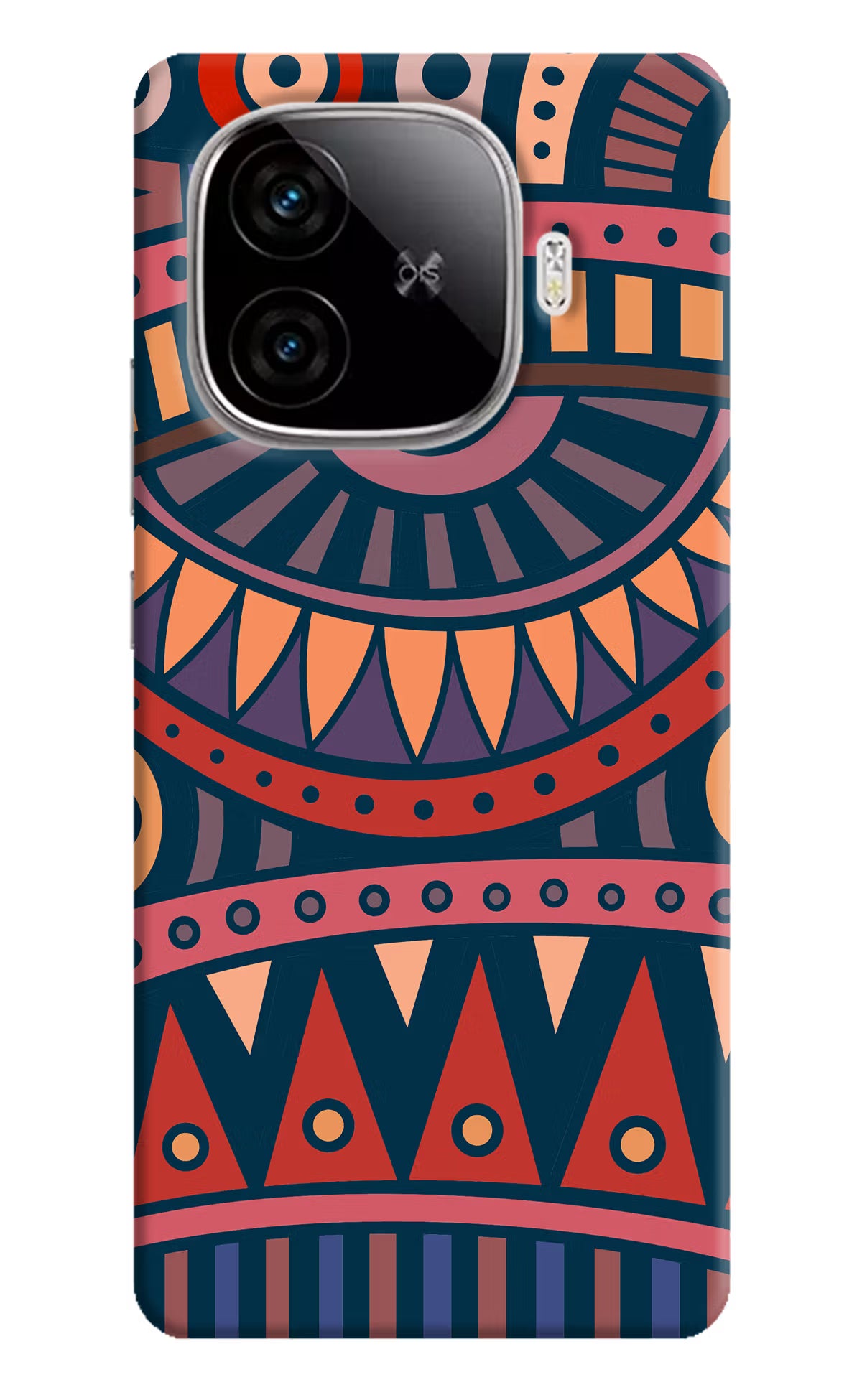 African Culture Design iQOO Neo 10R 5G Hard Case Back Cover by Casekaro