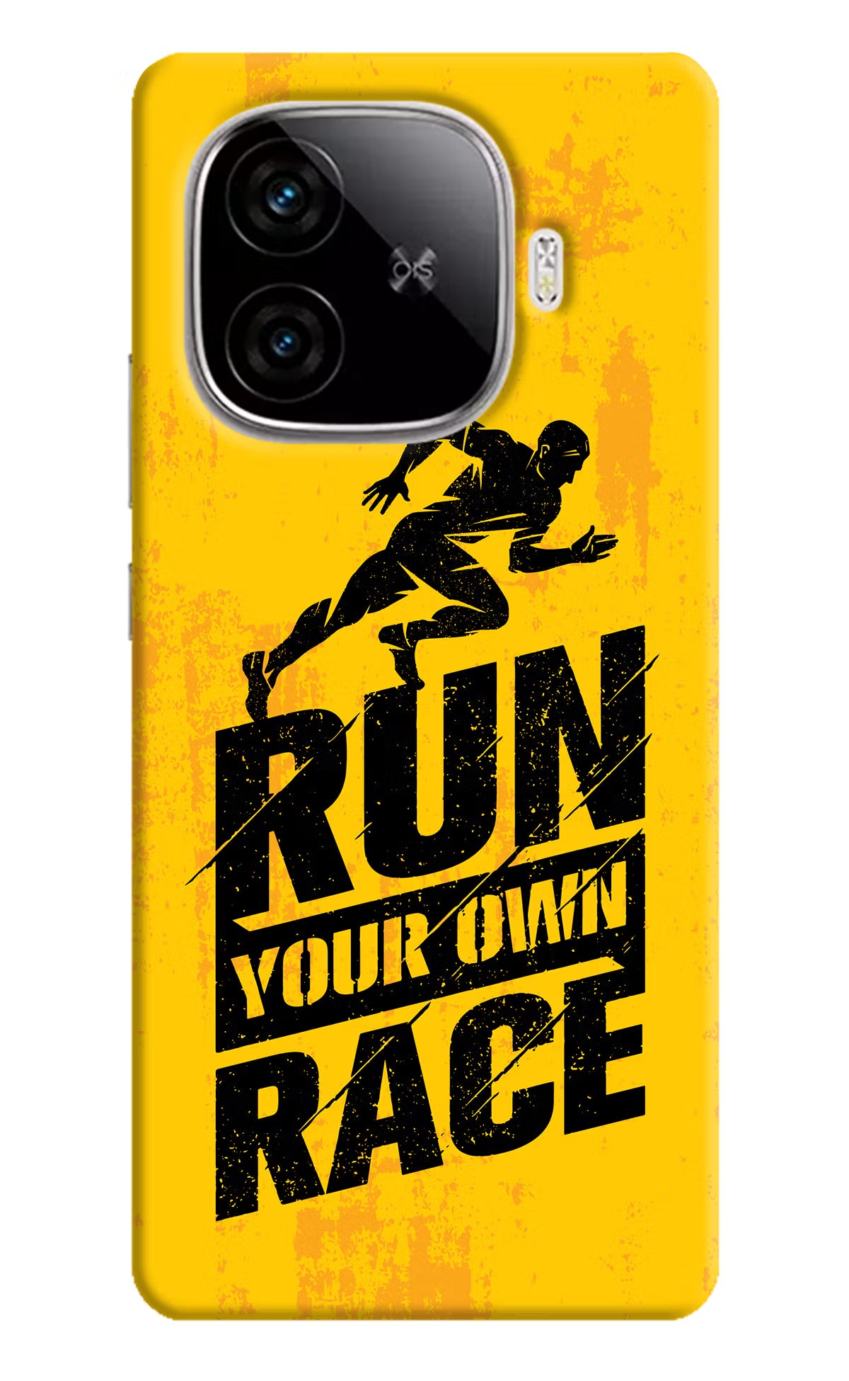Run Your Own Race iQOO Neo 10R 5G Hard Case Back Cover by Casekaro
