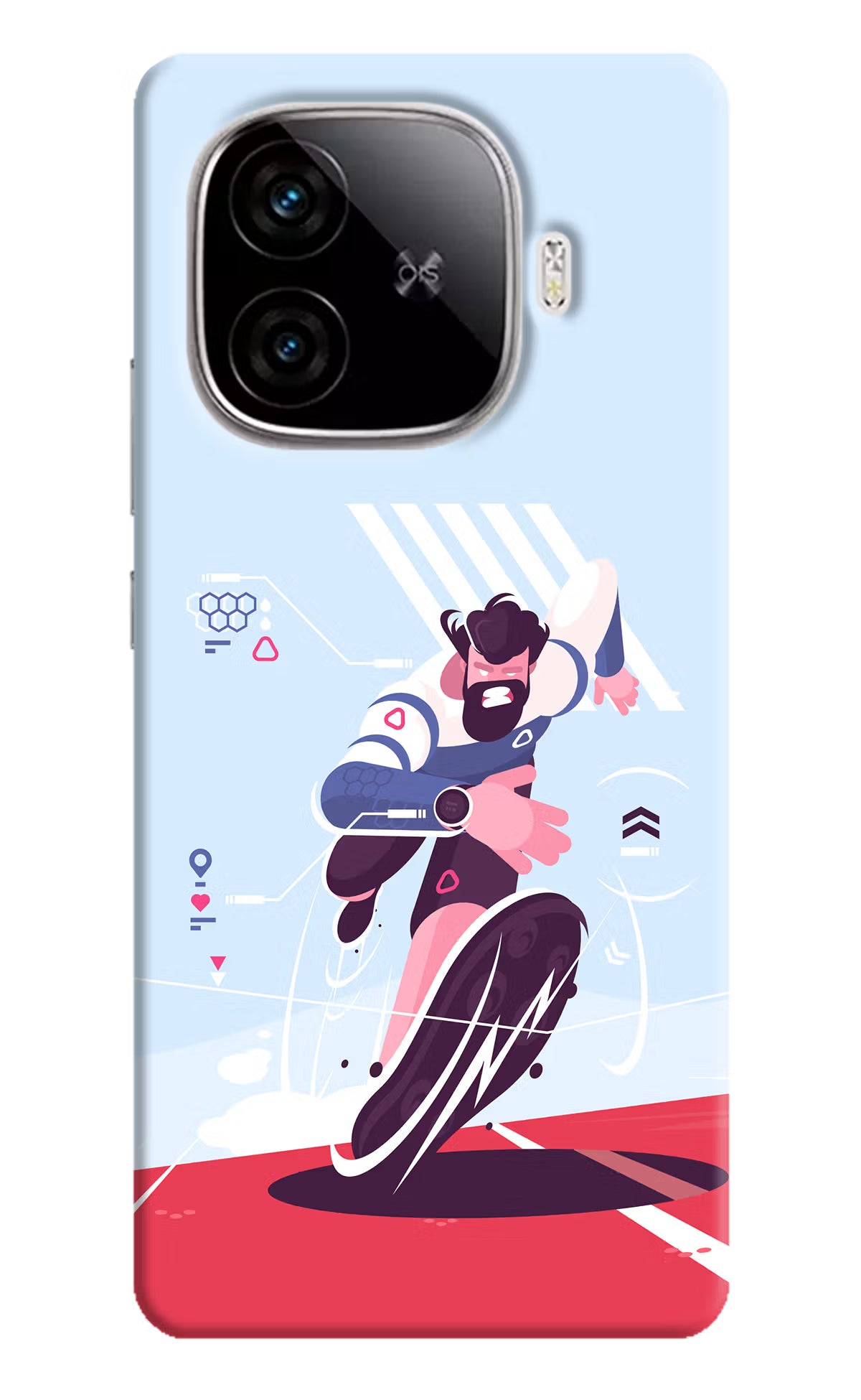 Run Pro iQOO Neo 10R 5G Hard Case Back Cover by Casekaro