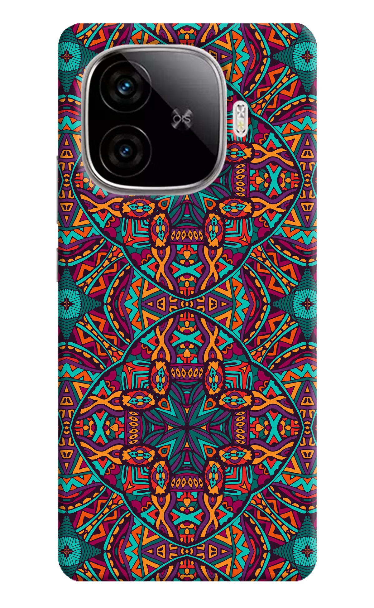 Colour Mandala iQOO Neo 10R 5G Hard Case Back Cover by Casekaro