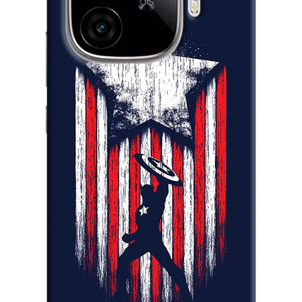 Captain America Marvel Art iQOO Neo 10R 5G Hard Case Back Cover by Casekaro