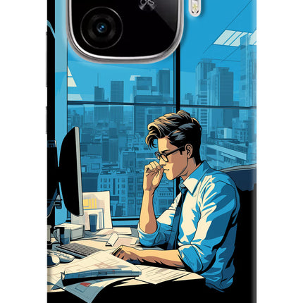 Focused Hustler (AI Generated) iQOO Neo 10R 5G Hard Case Back Cover by Casekaro