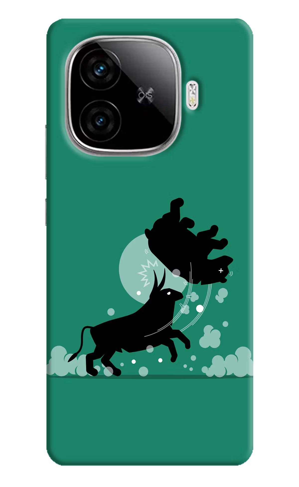 Bull Conqueror iQOO Neo 10R 5G Hard Case Back Cover by Casekaro