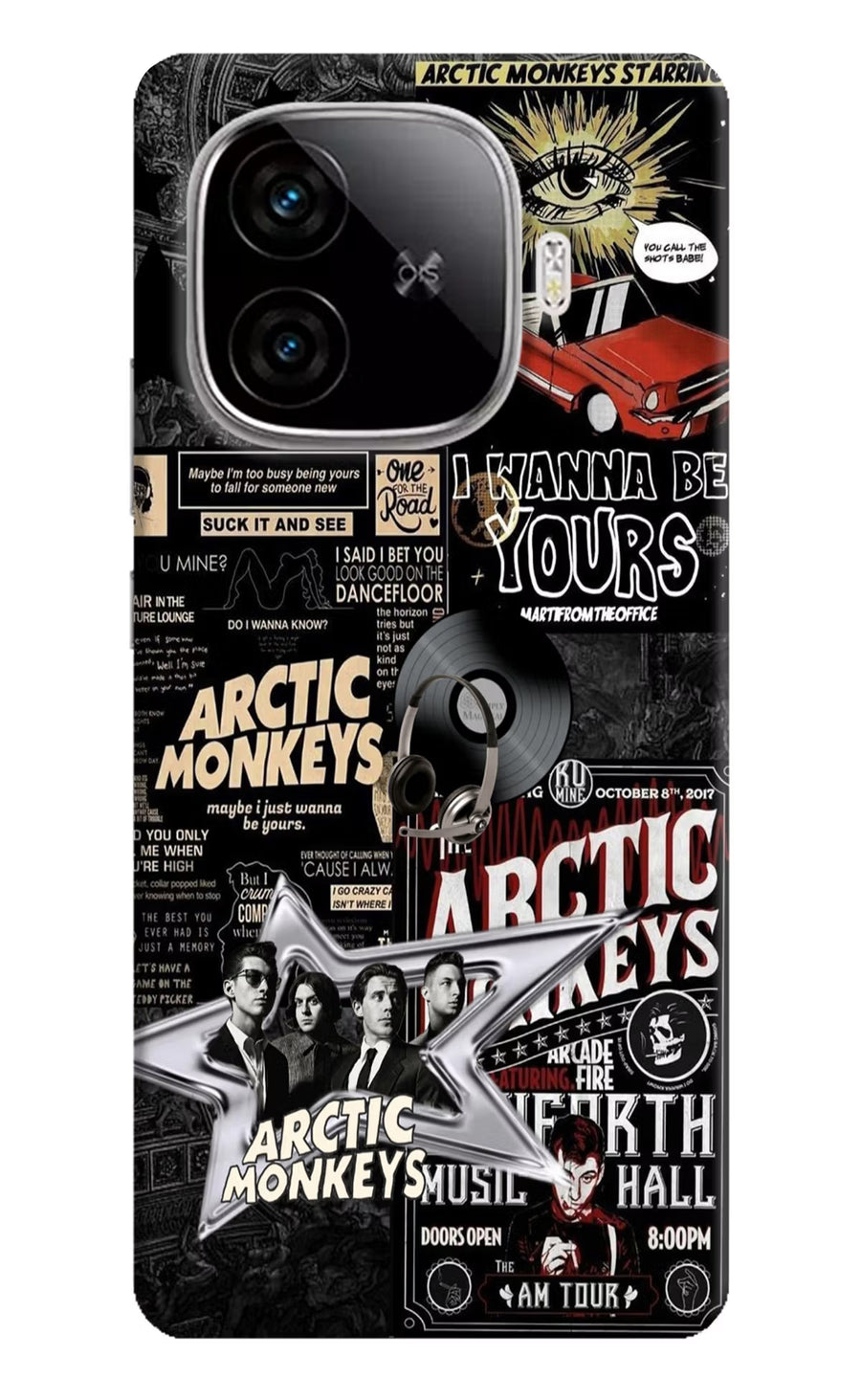 Arctic Monkeys iQOO Neo 10R 5G Back Cover, Hard case