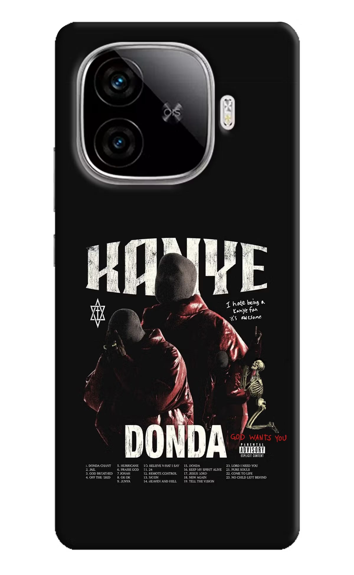 Donda Kanye West iQOO Neo 10R 5G Hard Case Back Cover by Casekaro