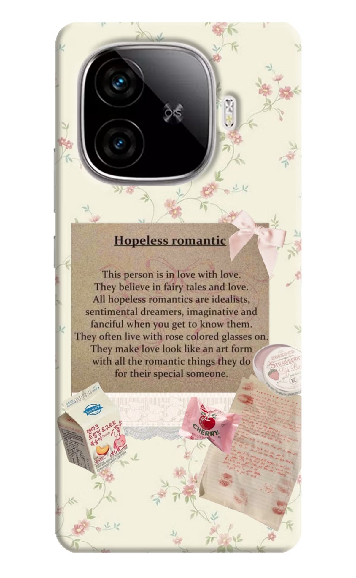 Hopeless Romantic iQOO Neo 10R 5G Hard Case Back Cover by Casekaro