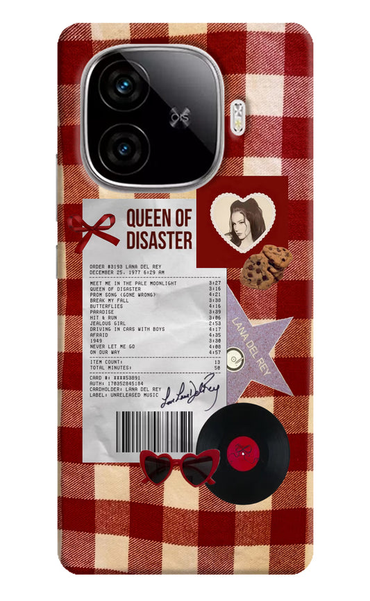 Queen of Disaster iQOO Neo 10R 5G Hard Case Back Cover by Casekaro