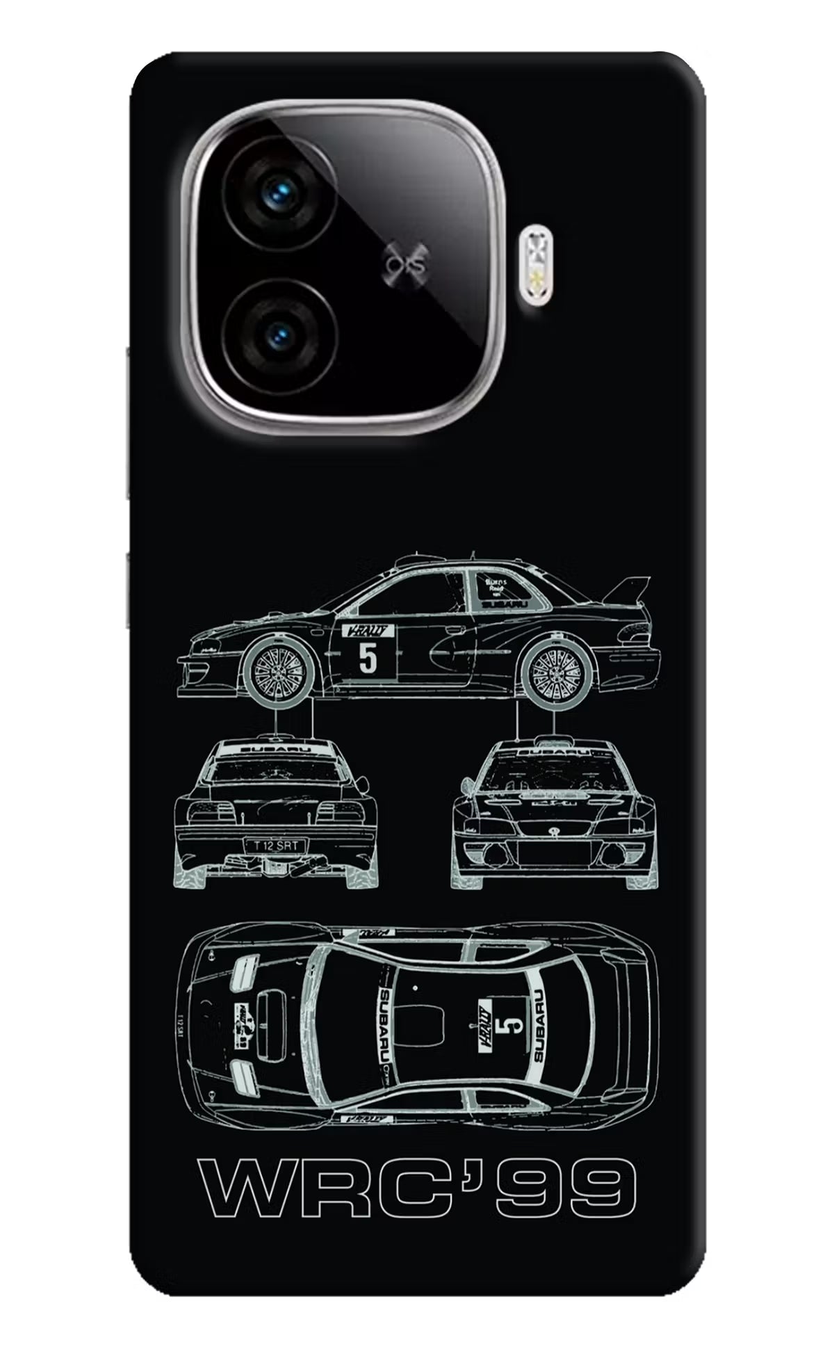 WRC'99 iQOO Neo 10R 5G Hard Case Back Cover by Casekaro
