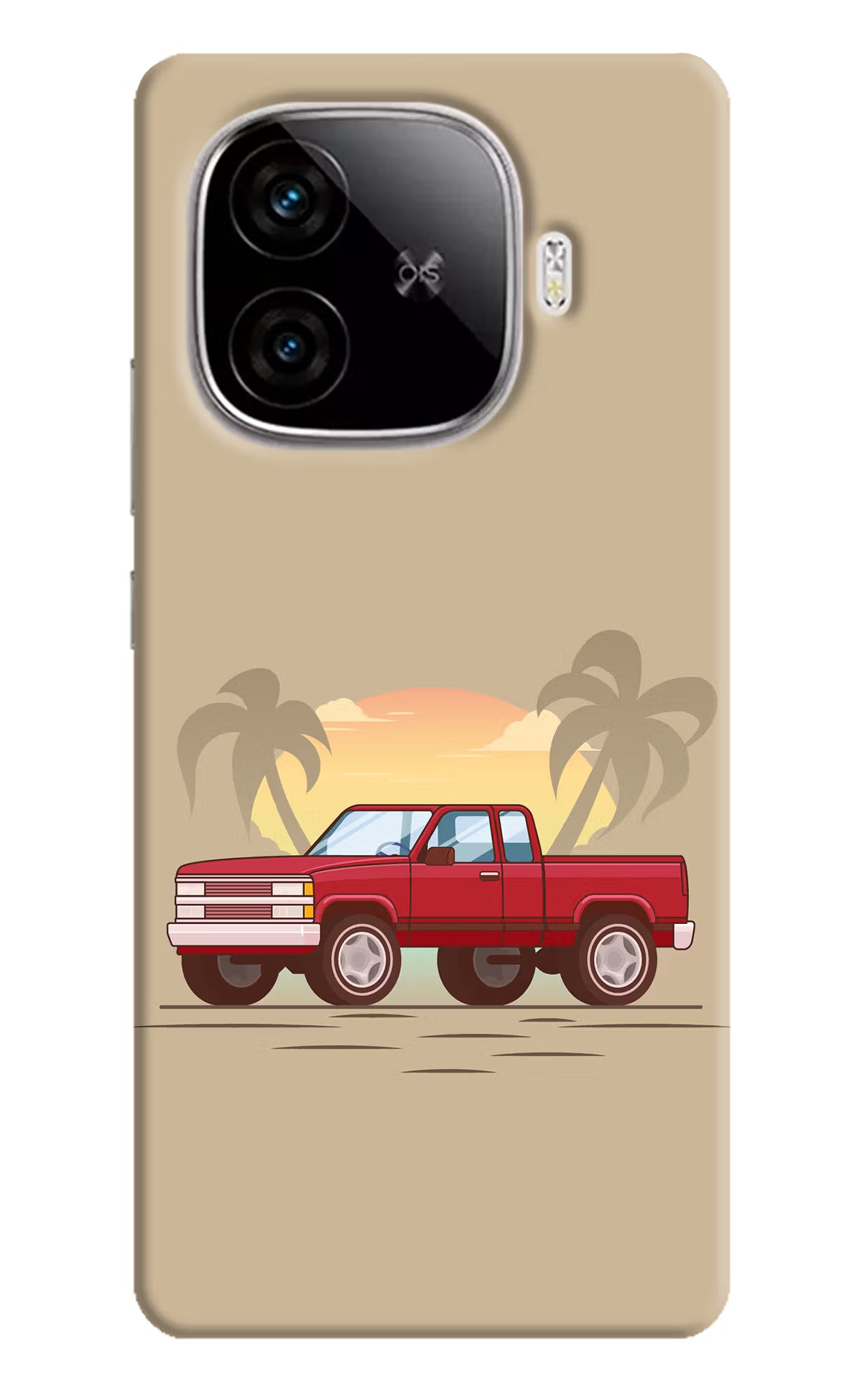 Desert Classic Drive iQOO Neo 10R 5G Hard Case Back Cover by Casekaro