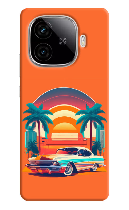 Palm Drive 80s iQOO Neo 10R 5G Hard Case Back Cover by Casekaro