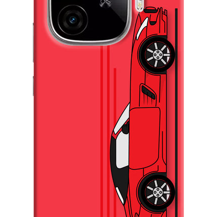 Red Velocity iQOO Neo 10R 5G Hard Case Back Cover by Casekaro