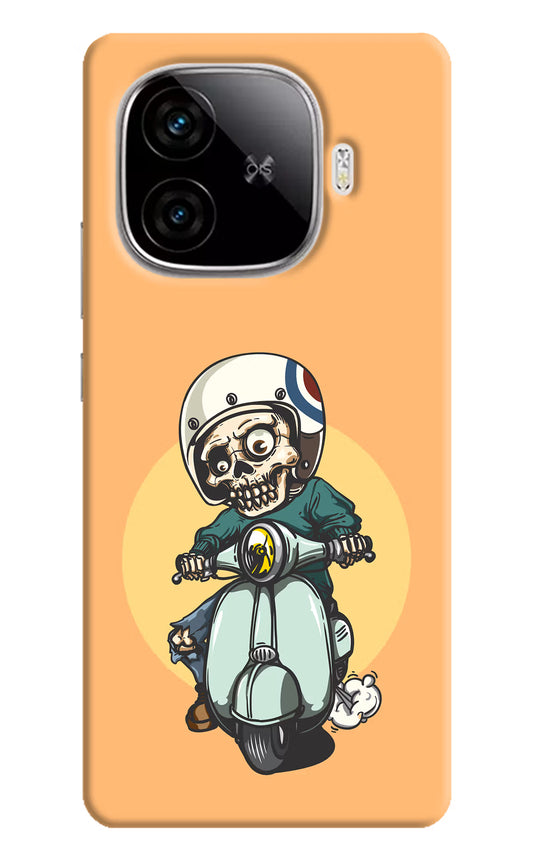 Undead Biker iQOO Neo 10R 5G Hard Case Back Cover by Casekaro