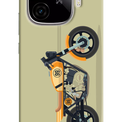 Vertical Speedster iQOO Neo 10R 5G Hard Case Back Cover by Casekaro