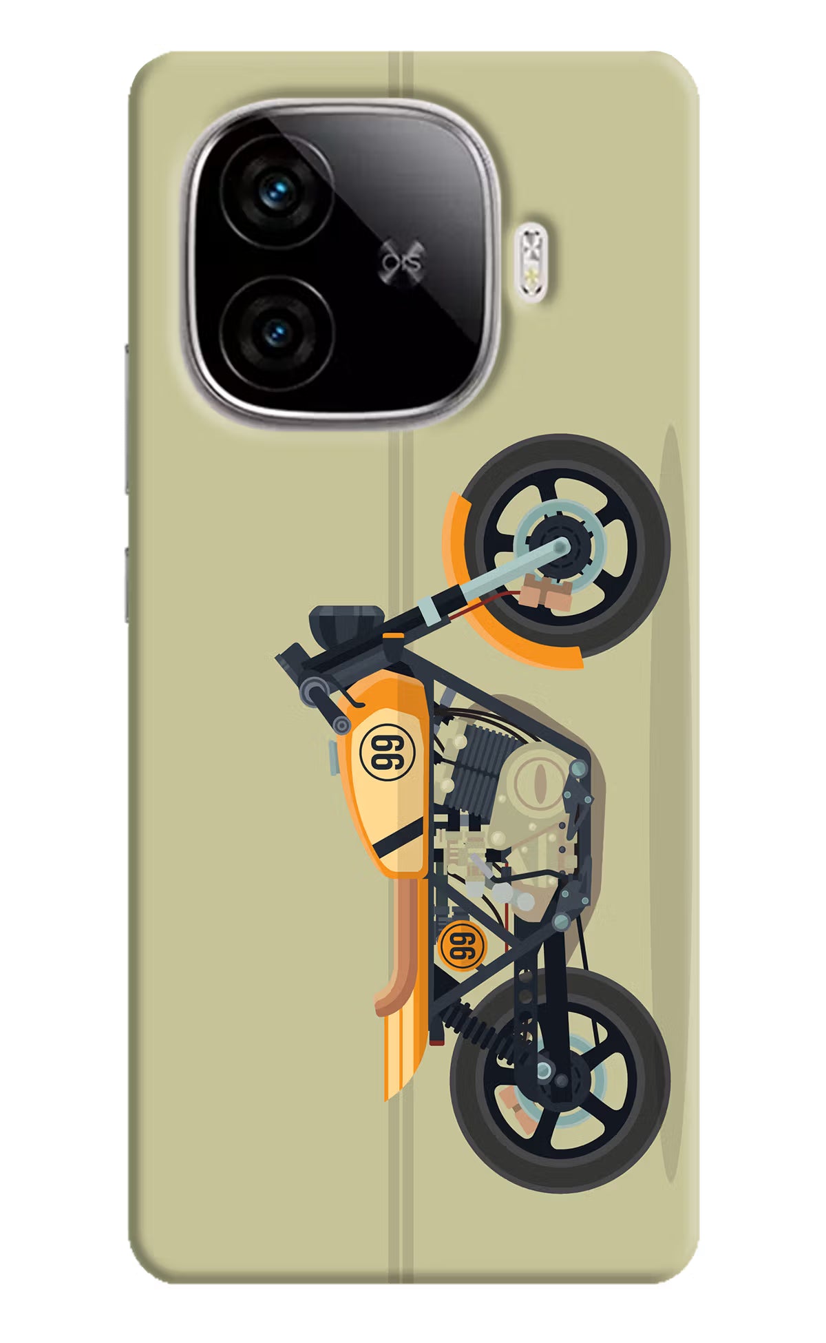 Vertical Speedster iQOO Neo 10R 5G Hard Case Back Cover by Casekaro