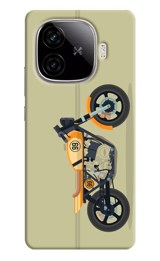 Vertical Speedster iQOO Neo 10R 5G Hard Case Back Cover by Casekaro