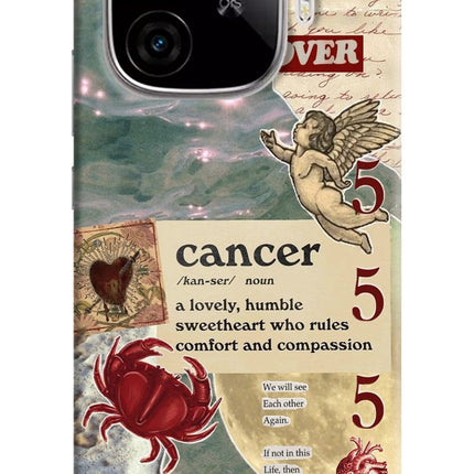 Cancer Zodiac iQOO Neo 10R 5G Hard Case Back Cover by Casekaro