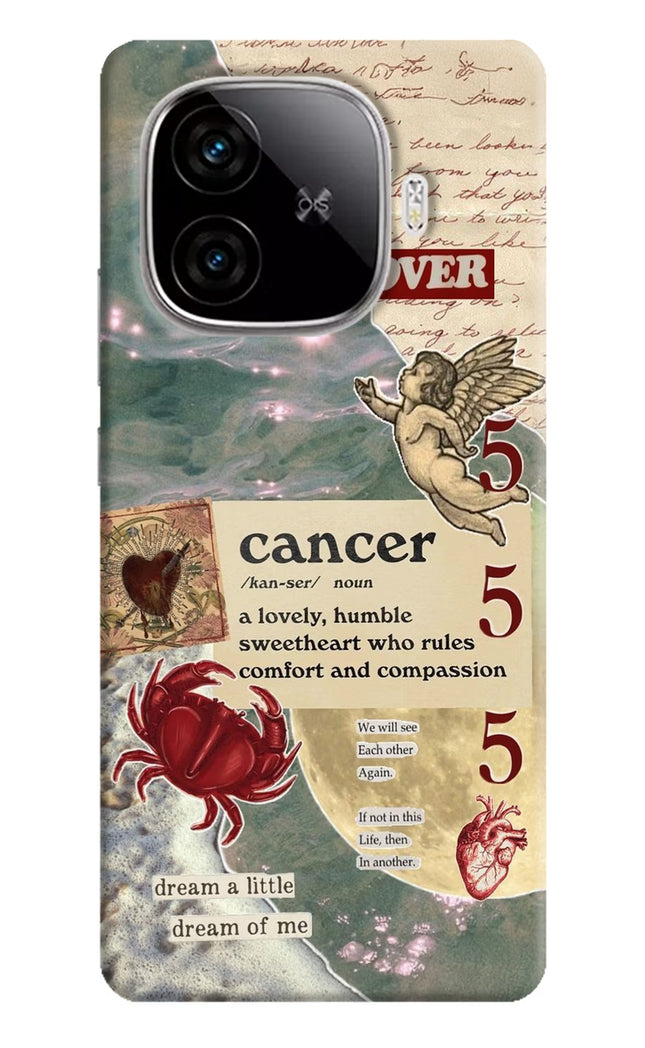 Cancer Zodiac iQOO Neo 10R 5G Hard Case Back Cover by Casekaro