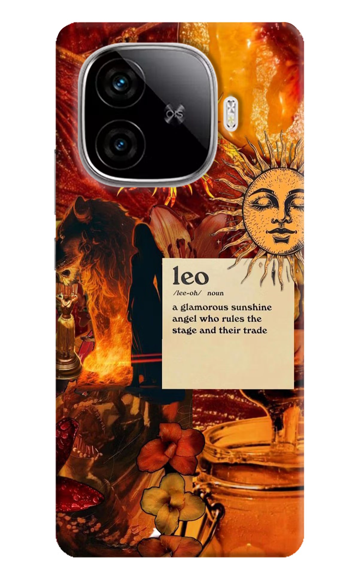 Leo Zodiac iQOO Neo 10R 5G Hard Case Back Cover by Casekaro