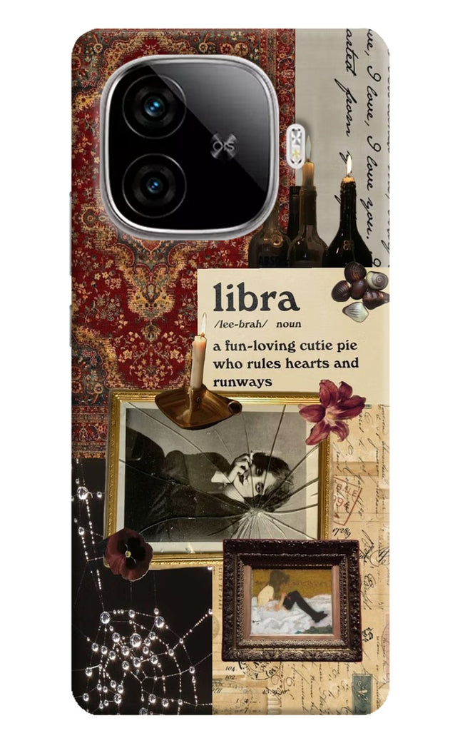 Libra Zodiac iQOO Neo 10R 5G Hard Case Back Cover by Casekaro