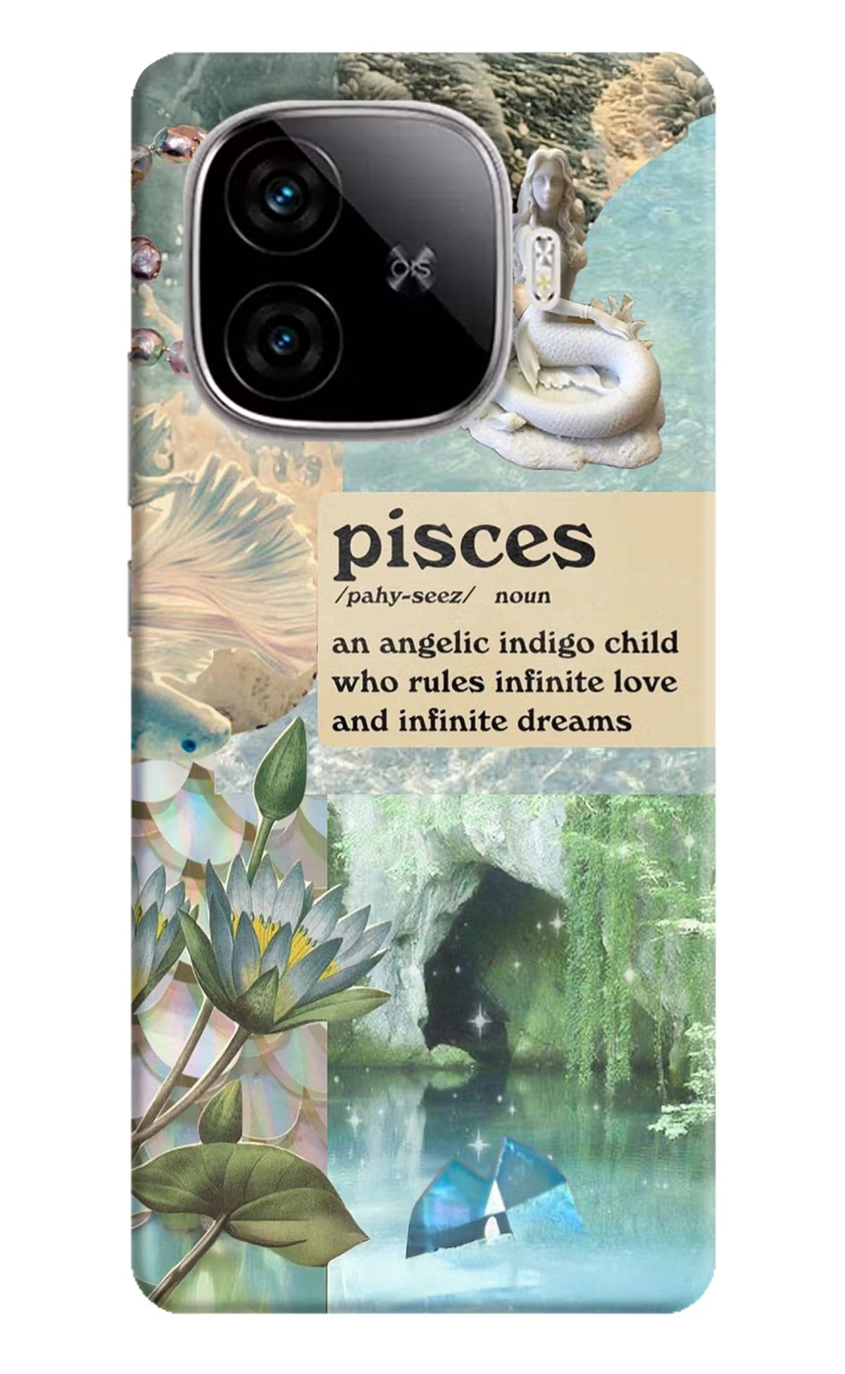 Pisces Zodiac iQOO Neo 10R 5G Hard Case Back Cover by Casekaro