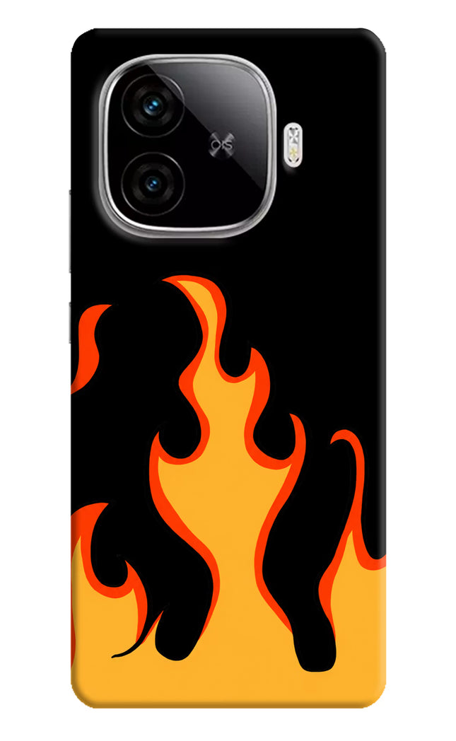 Fired Up – Black iQOO Neo 10R 5G Hard Case Back Cover by Casekaro