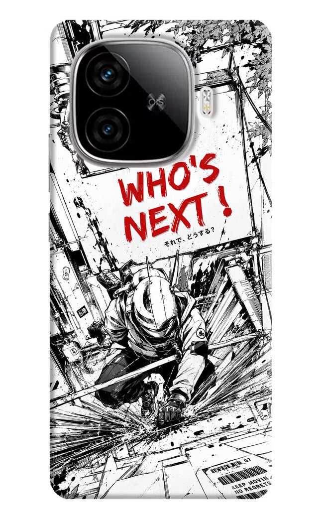 Who's Next iQOO Neo 10R 5G Hard Case Back Cover by Casekaro