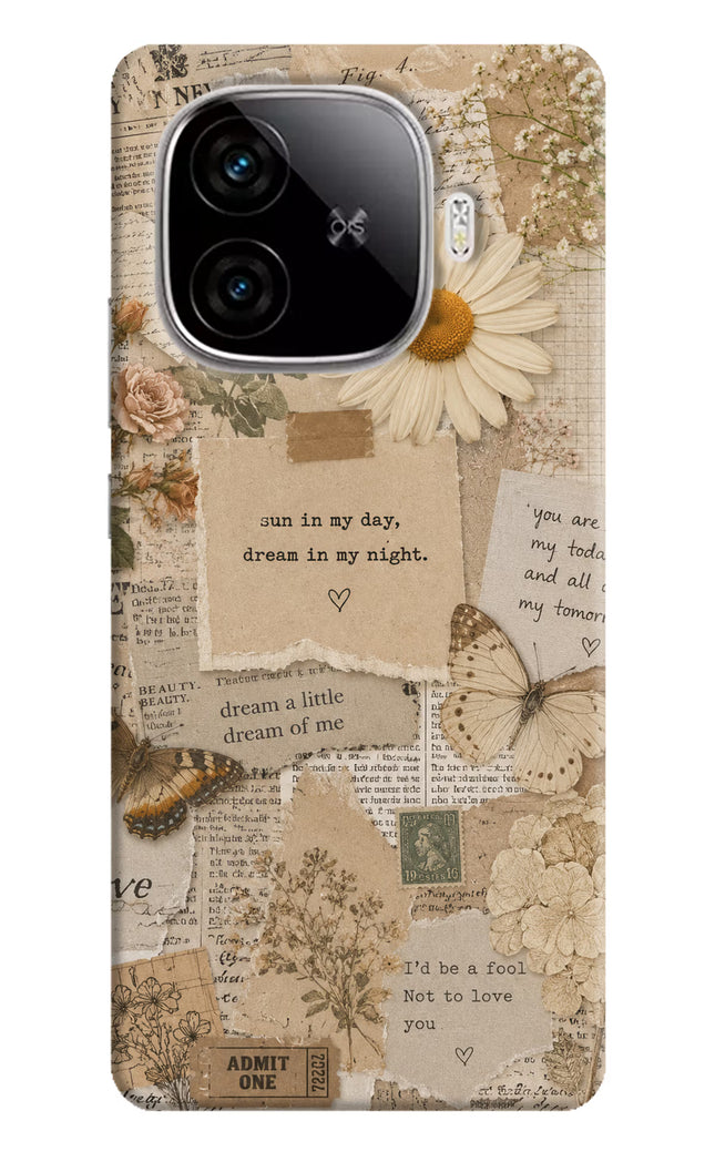 Vintage case iQOO Neo 10R 5G Hard Case Back Cover by Casekaro