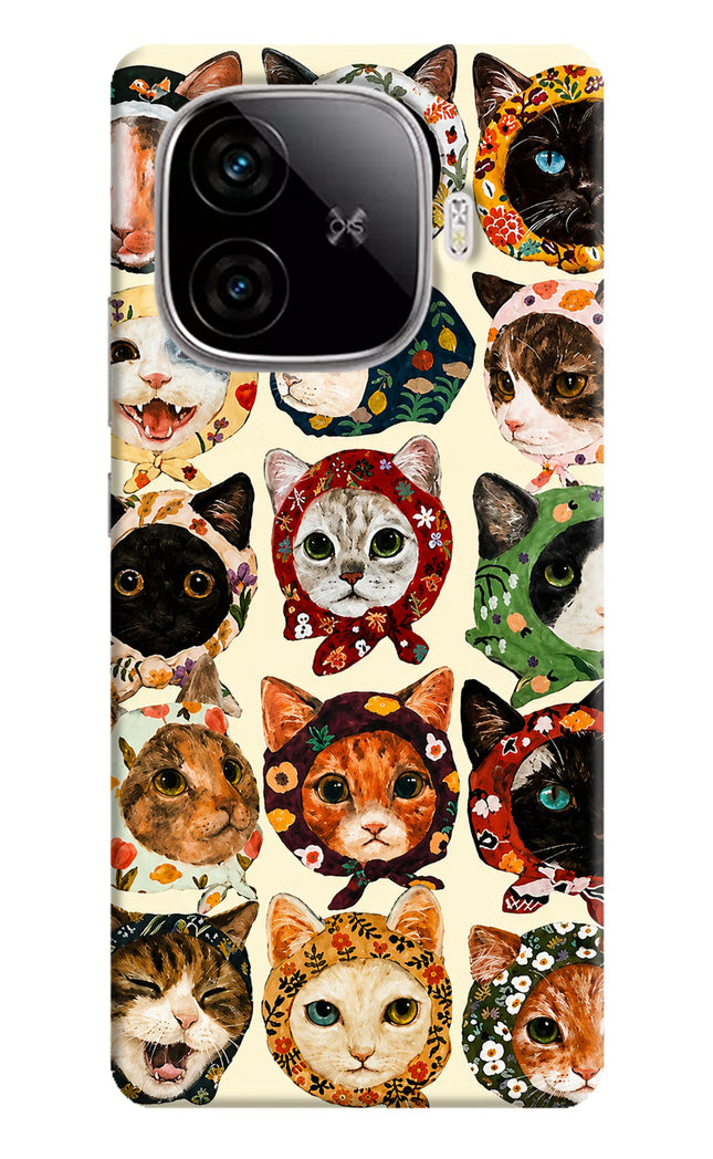 Cool Cat iQOO Neo 10R 5G Hard Case Back Cover by Casekaro