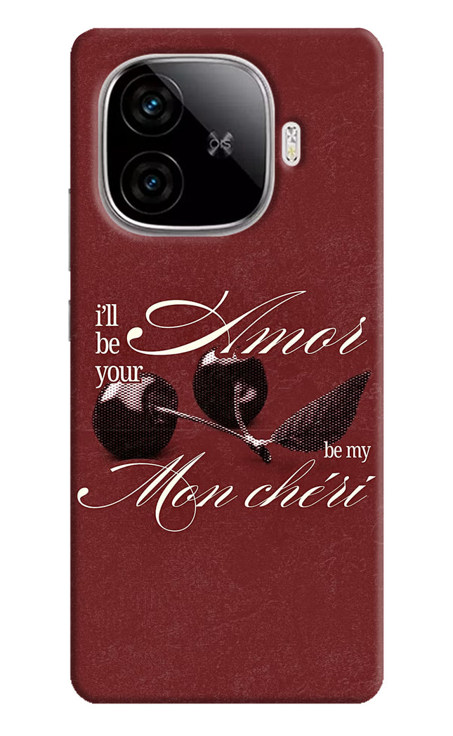 Velvet Cherry iQOO Neo 10R 5G Hard Case Back Cover by Casekaro