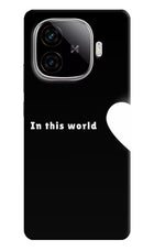 This World iQOO Neo 10R 5G Hard Case Back Cover by Casekaro