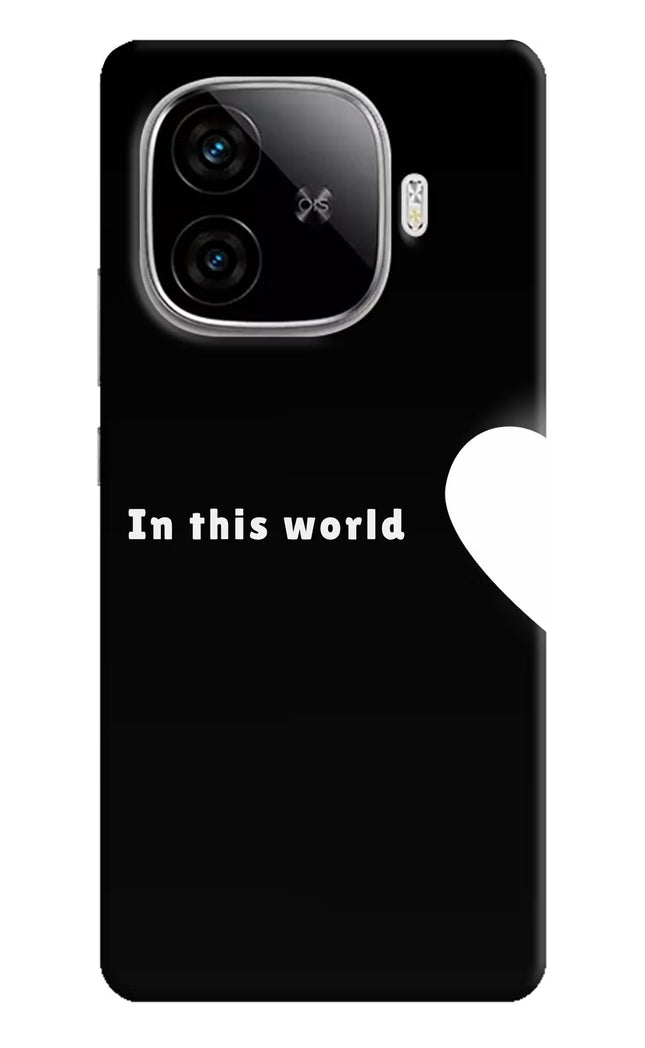 This World iQOO Neo 10R 5G Hard Case Back Cover by Casekaro