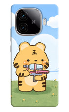 Tiger Treat iQOO Neo 10R 5G Hard Case Back Cover by Casekaro
