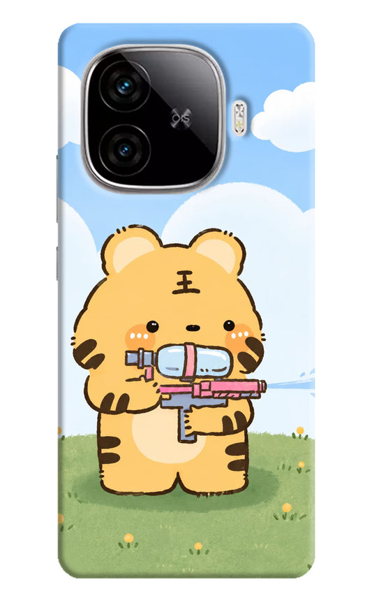 Tiger Treat iQOO Neo 10R 5G Hard Case Back Cover by Casekaro