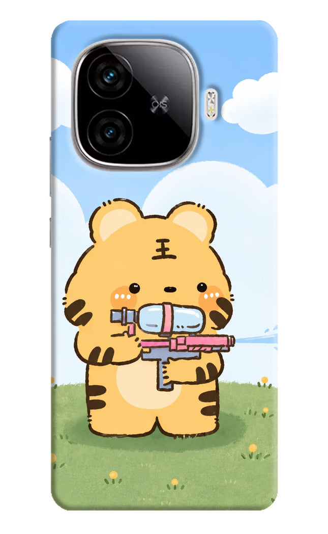 Tiger Treat iQOO Neo 10R 5G Hard Case Back Cover by Casekaro