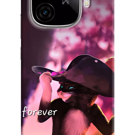 Forever Cat iQOO Neo 10R 5G Hard Case Back Cover by Casekaro